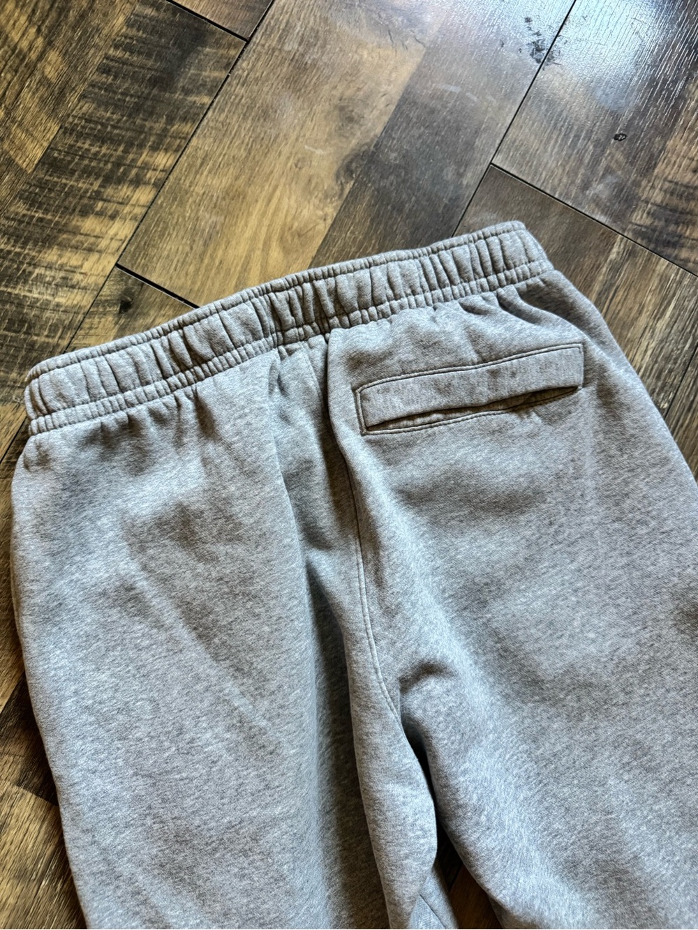 Nike Light Gray Jogger Sweatpants - Picture 6 of 7